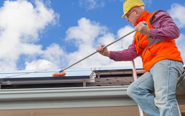 Prestolee soft wash roof cleaning